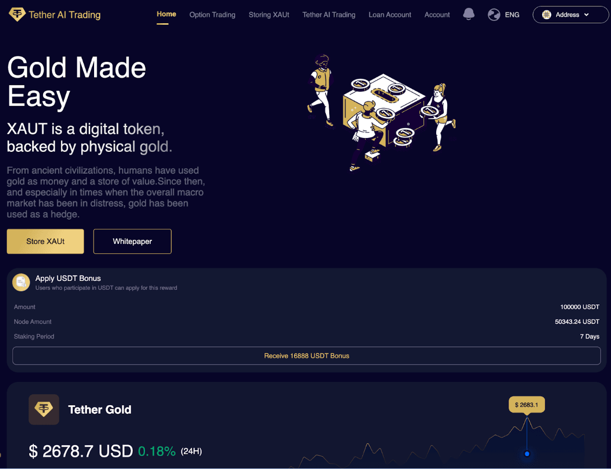Gold Made Easy scam claims on Tether Ai-XAUT Trading